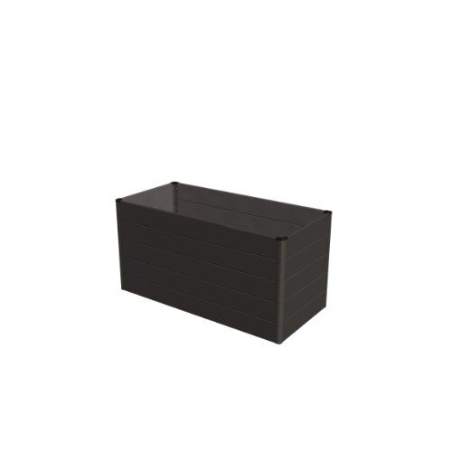  GroJa Hochbeet GroJa Lumino Stecksyst. Hochbeet Anthrazit DB 703 | 150 x 70 x 75 cm folienverschweißt 12466952